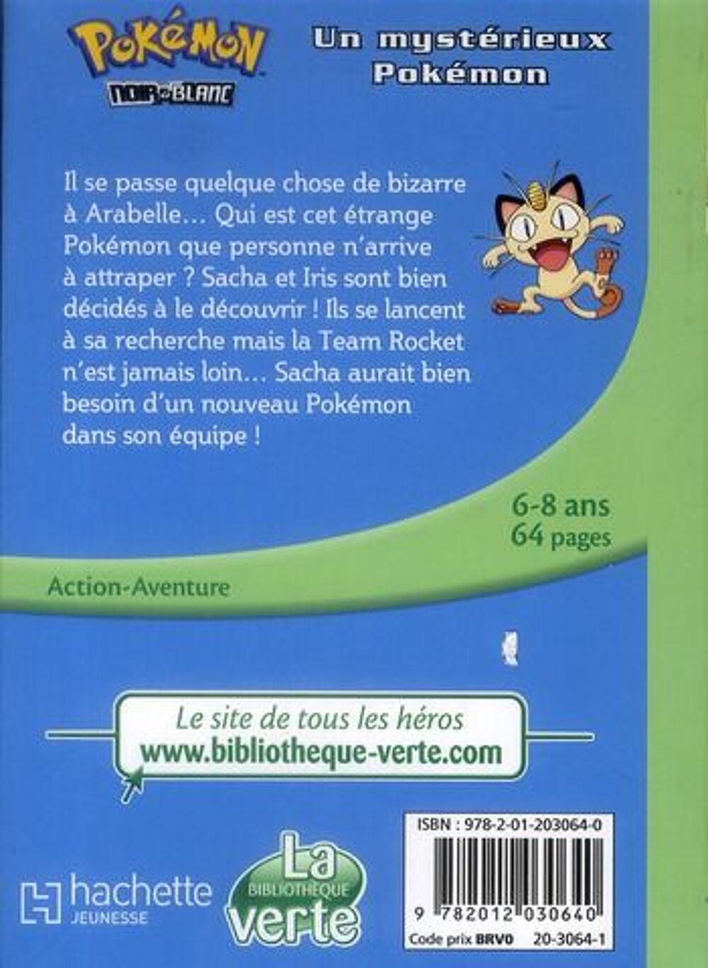 bibliotheque verte - Pok&eacute;mon t.2 : le myst&eacute;rieux Pok&eacute;mon Livres et BD
