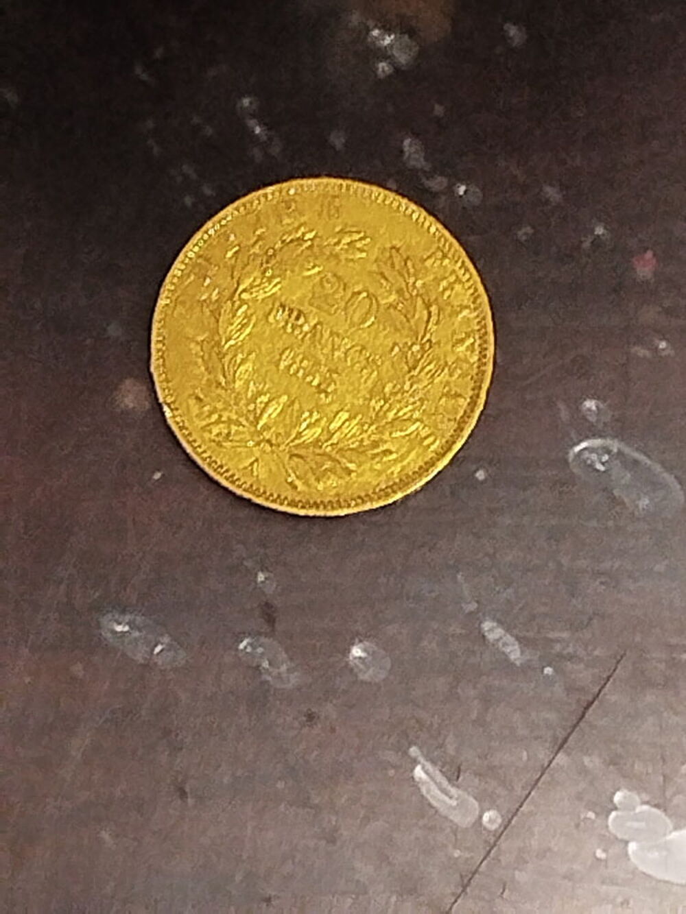 Napol&eacute;on 20 francs or 1855 