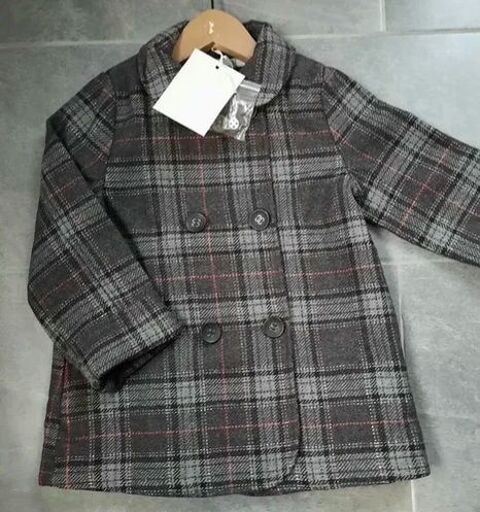 Beau manteau fille � carreaux tartan chaud - T 8 ans - neuf 20 Domart-en-Ponthieu (80)
