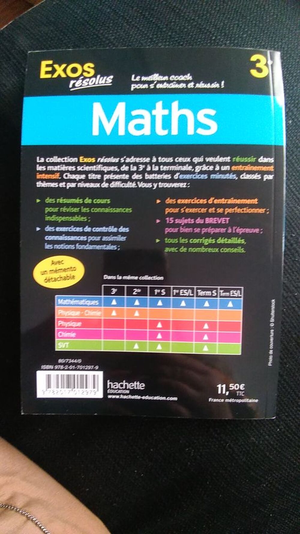 Exos r&eacute;solus de maths, 3&egrave;me Livres et BD