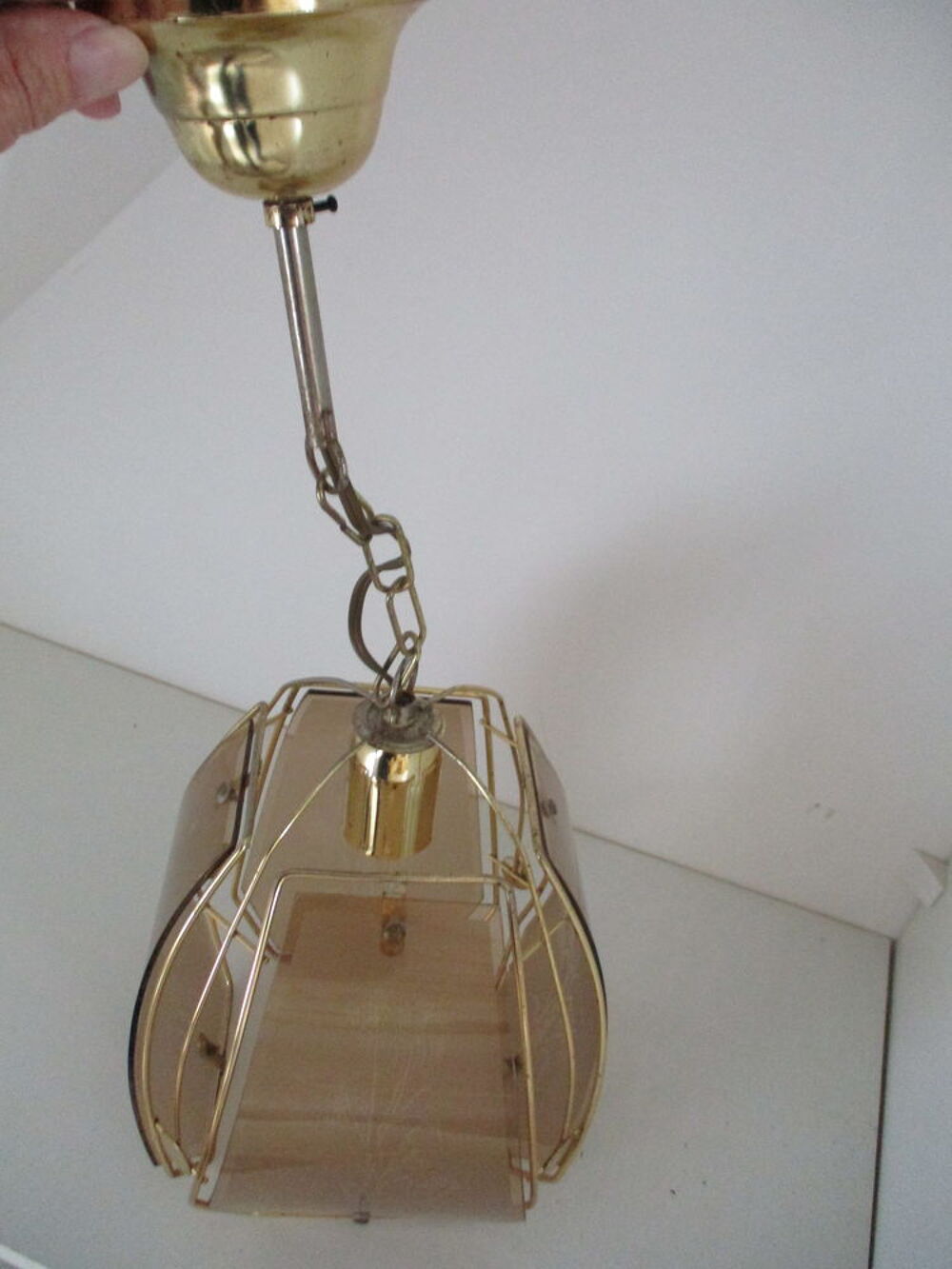 Plafonnier et 2 appliques GIEMME LAMPADARI vintage Décoration