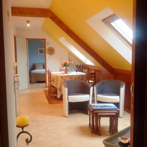   T2 Meubl� avec jardin SPACIEUX LUMIEUX Lou� � l'ann�e  Appartement - 2 pi�ce(s) - 25 m�