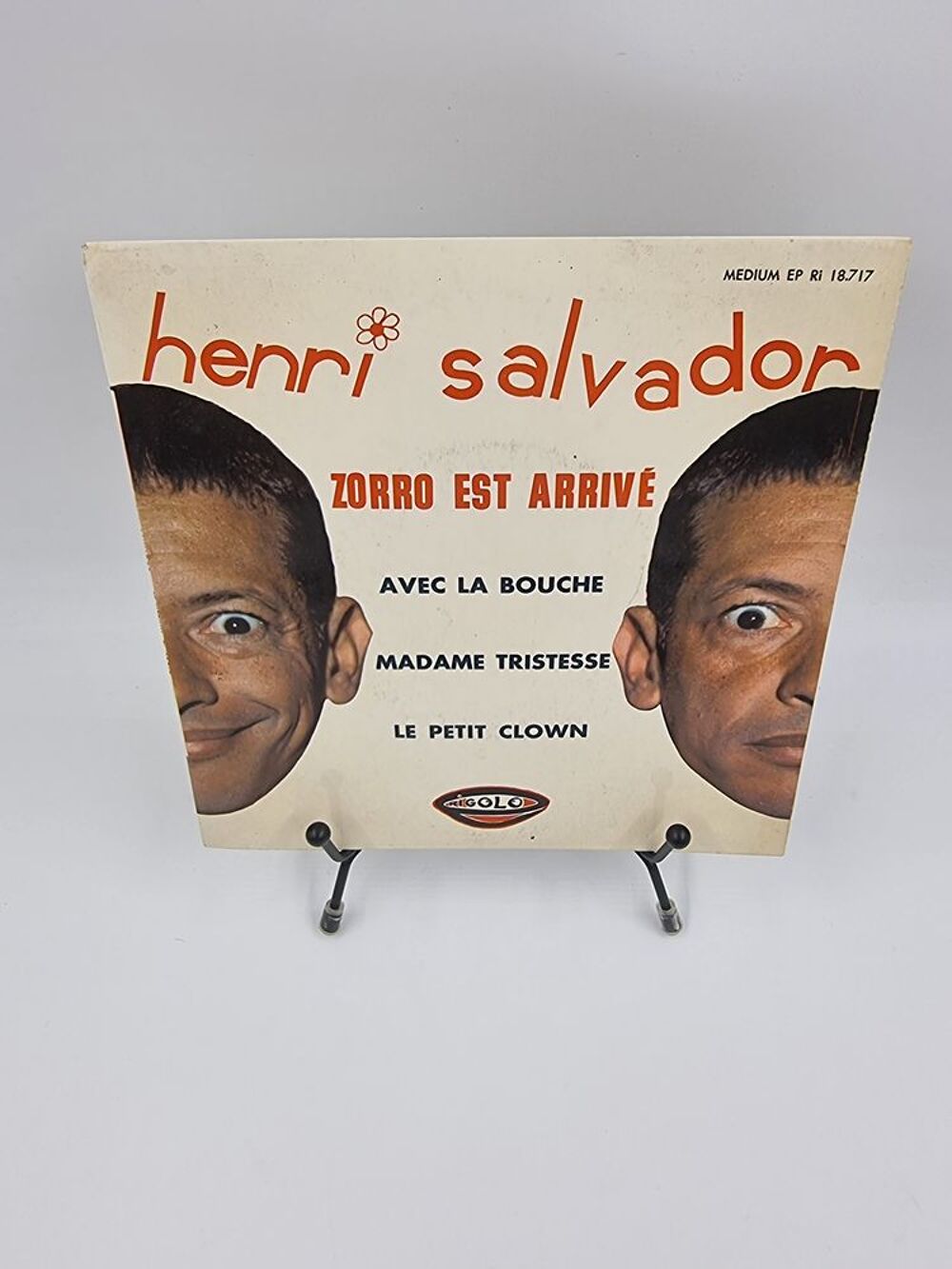 Vinyle 45 tours Henri Salvador : Zorro est Arriv&eacute; CD et vinyles