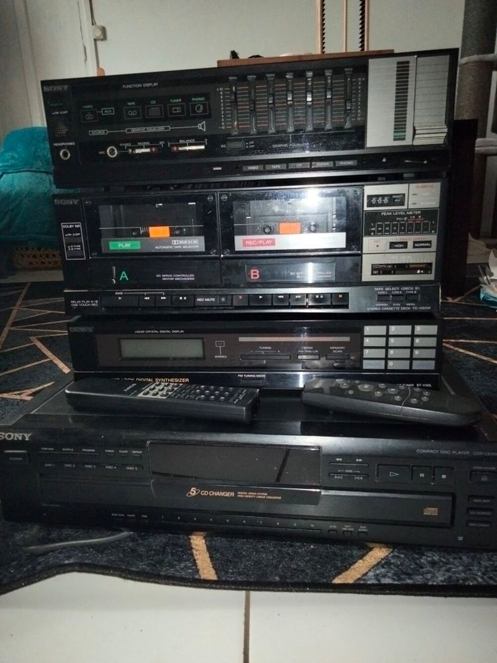 Cha&icirc;ne Hi-Fi Sony Audio et hifi