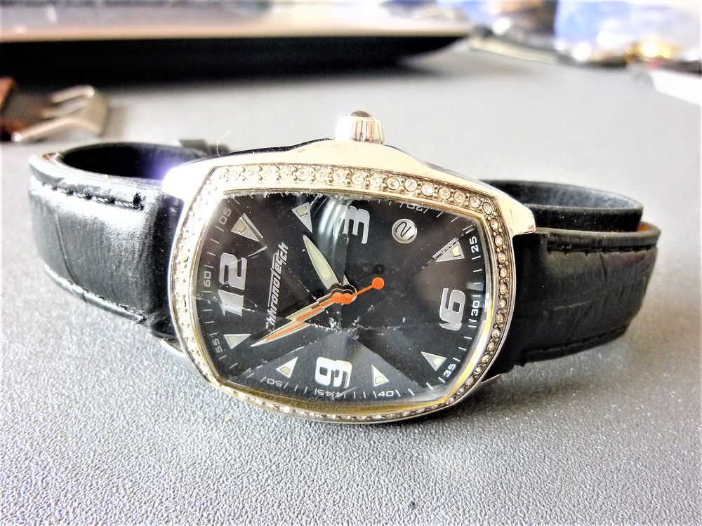 CHRONOTECH Prisma Ex&eacute;cutive montre homme 2010 ANQ1062 Bijoux et montres