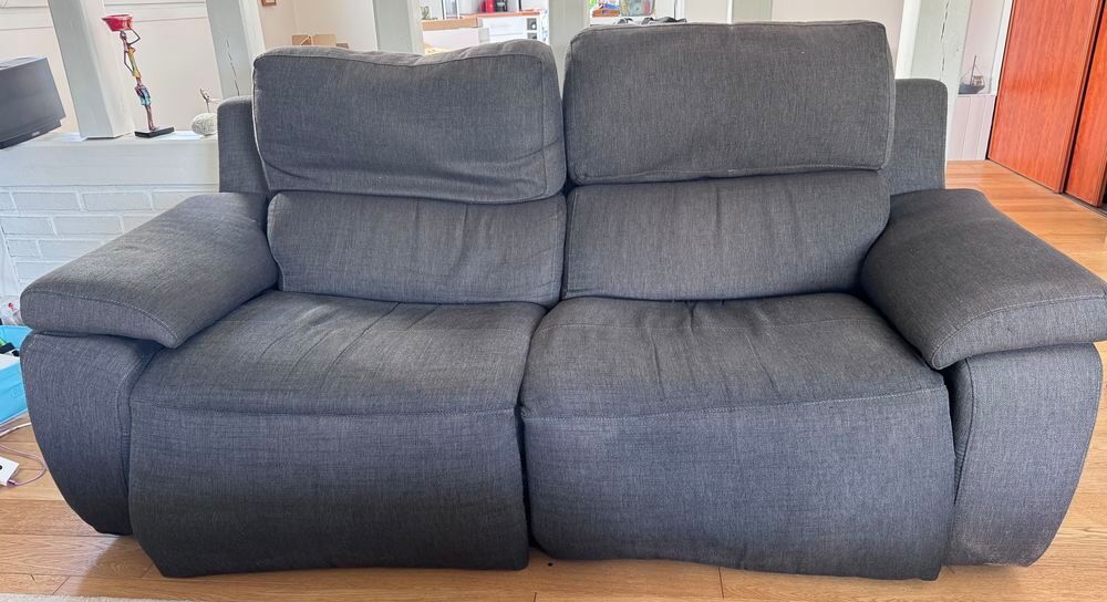 Canap&eacute; + Pouf assorti Meubles