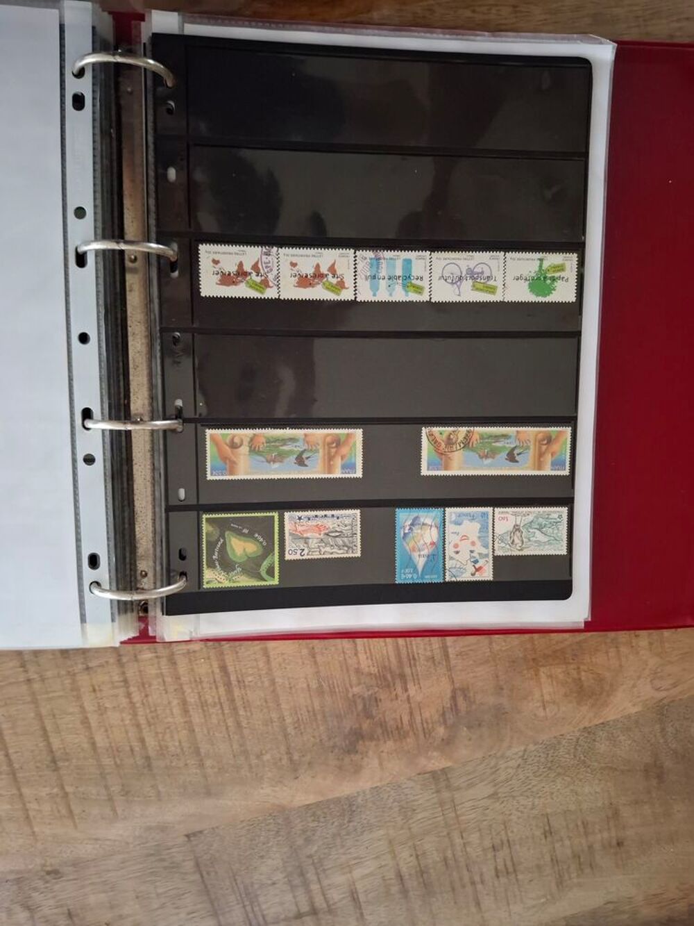 Collection de timbres fran&ccedil;ais 