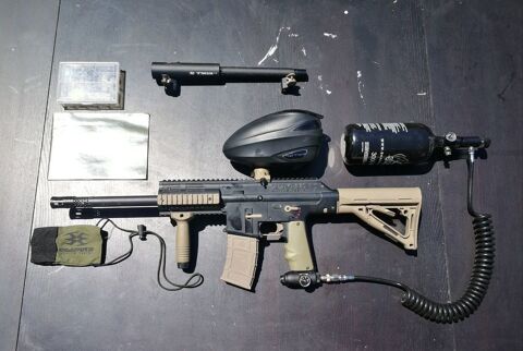 Lanceur de paintbal avec divers quipements 499 Parthenay (79)