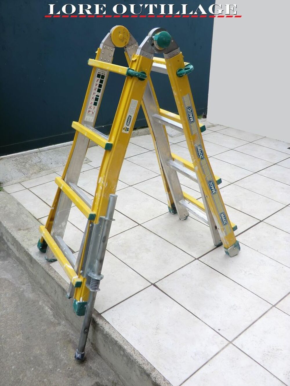 MACC ESCAMAC - Echelle t&eacute;lescopique modulable Bricolage
