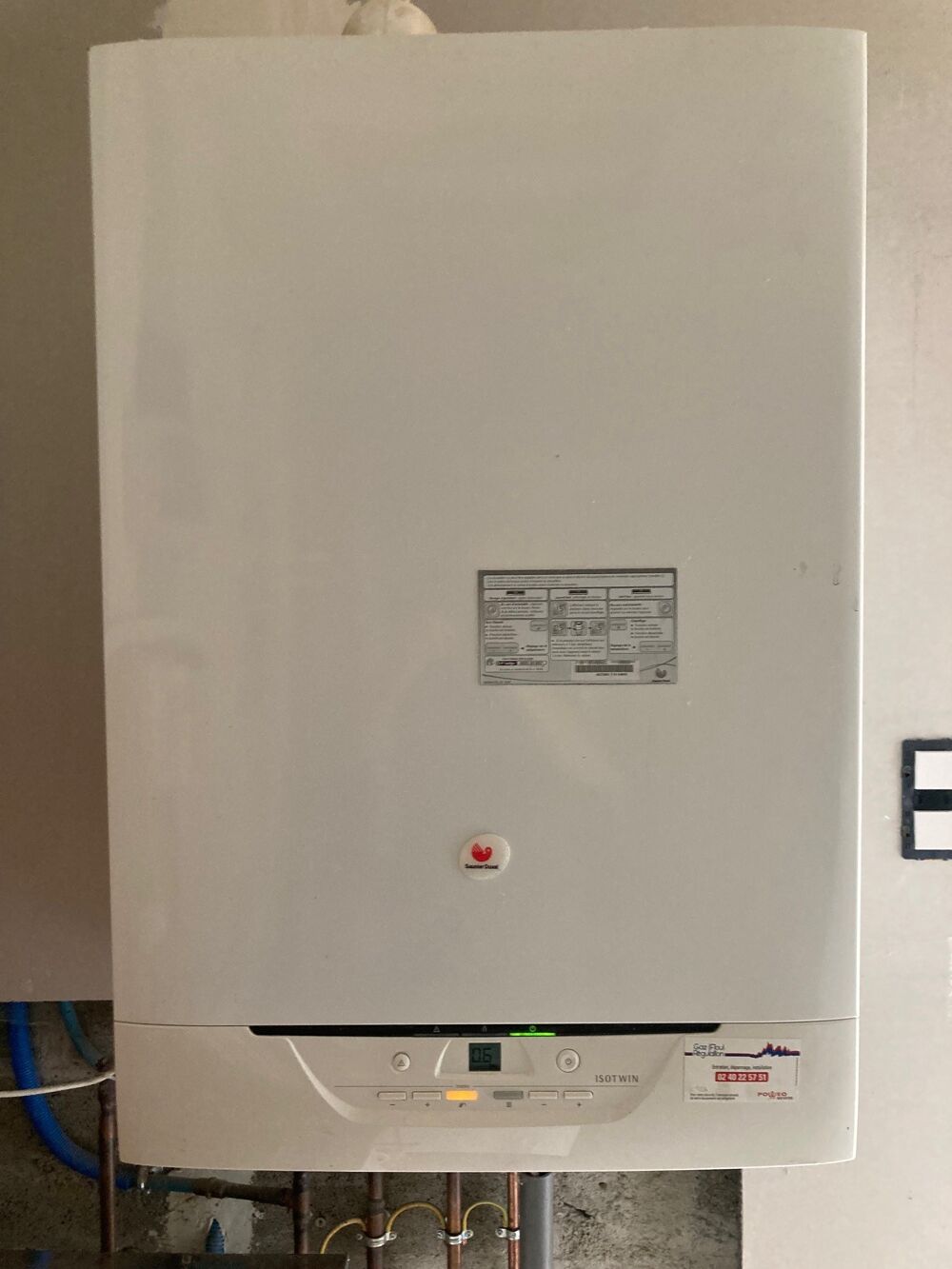 installation chauffage central gaz Bricolage