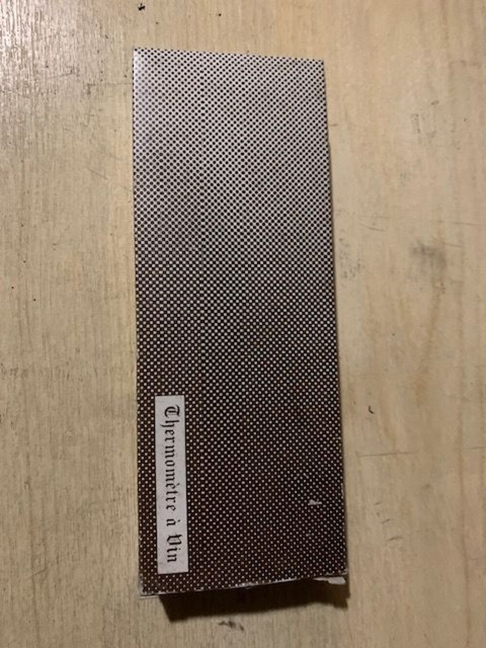 thermom&egrave;tre a vin Cuisine