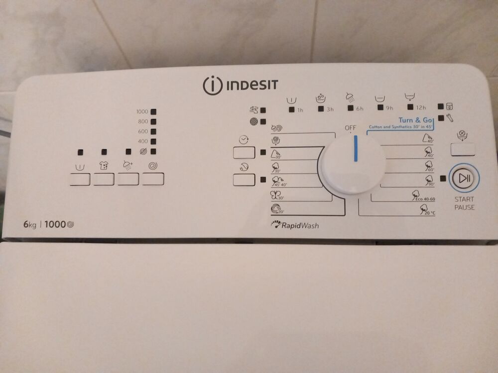 Lave-linge/ cause d&eacute;m&eacute;nagement Electroménager