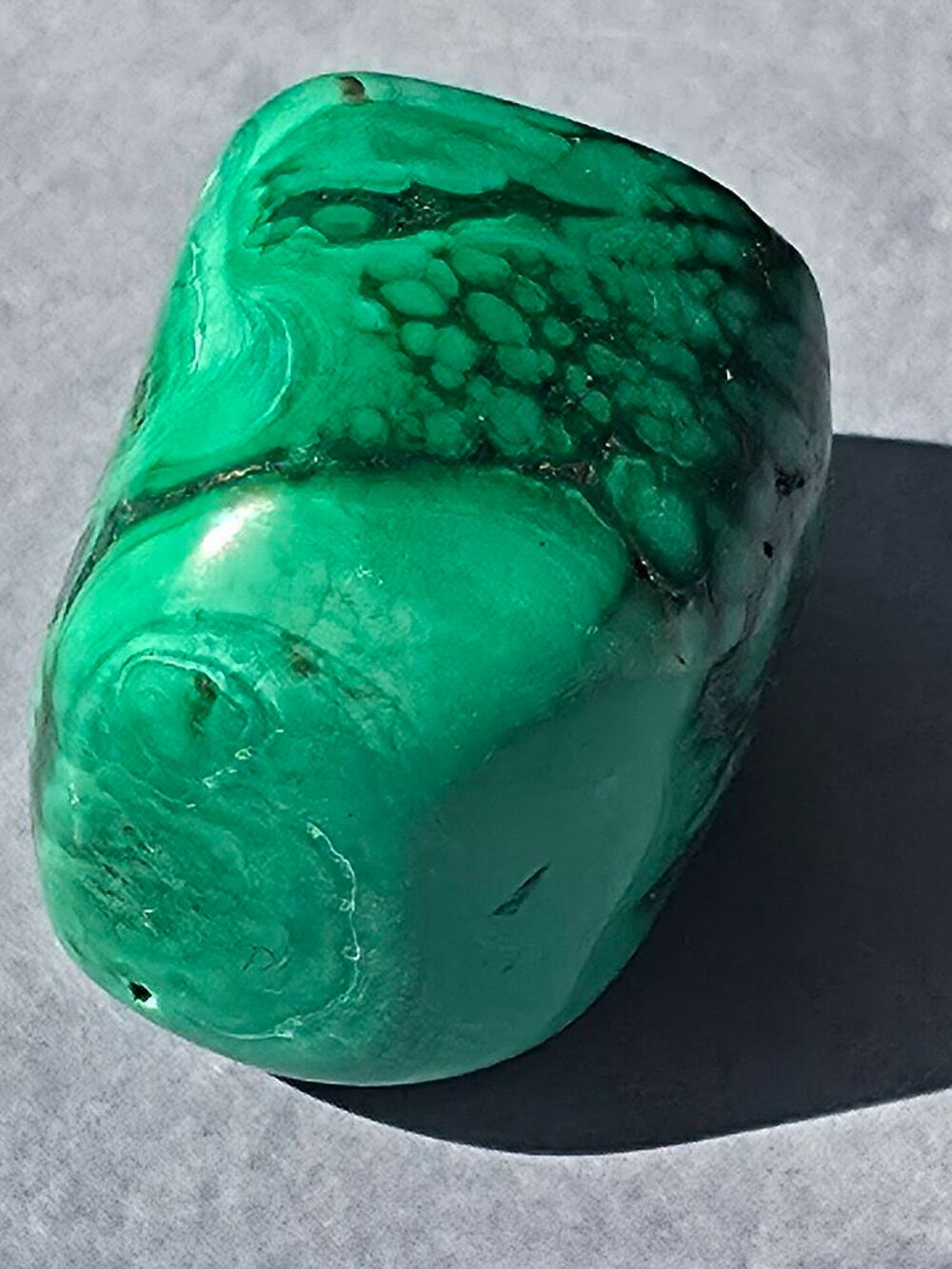 Superbe Pierre de Malachite Naturelle-Katanga RDC (14g) 