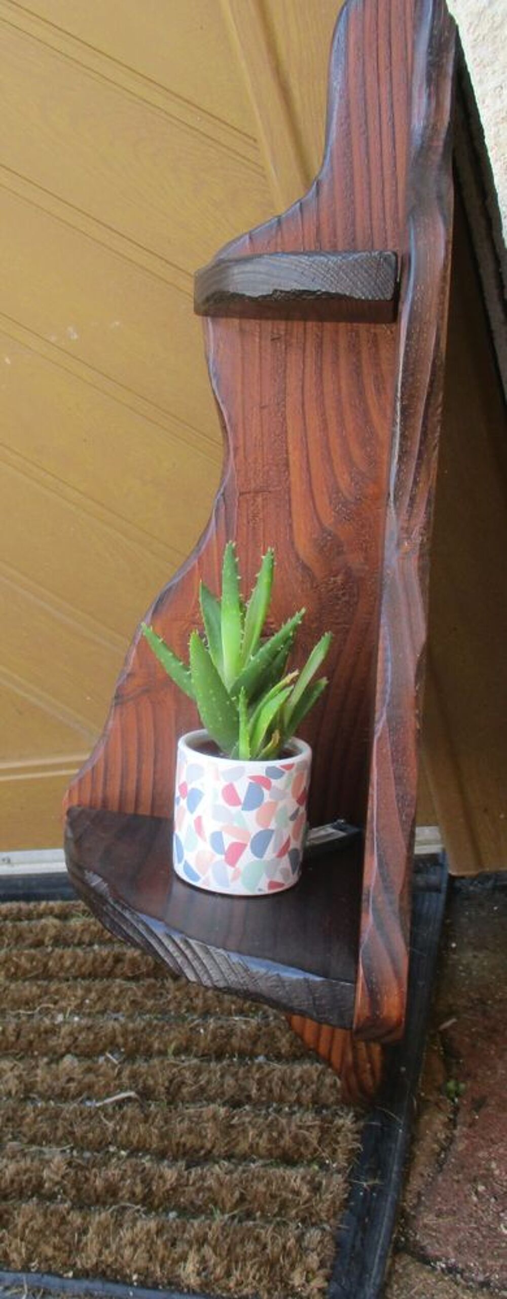 Etag&egrave;re d'angle pour Rangement - Mod&egrave;le Vintage Ann&eacute;e1985 Meubles