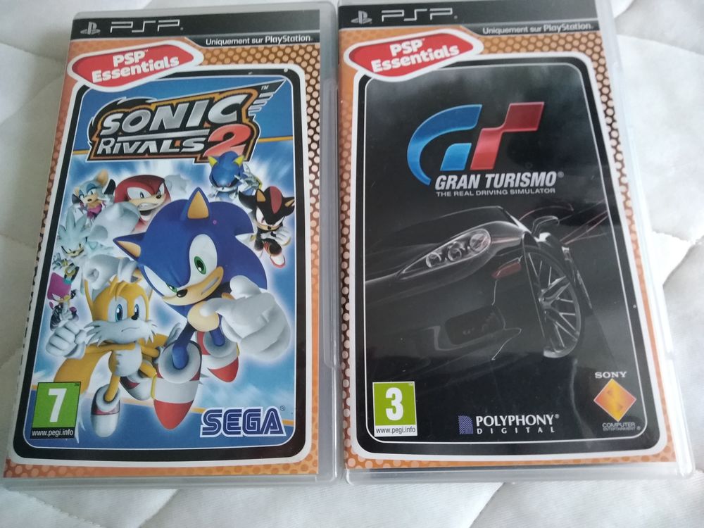 GRAND TURISMO &amp; SONIC RIVALS 2 sur PSP DVD et blu-ray