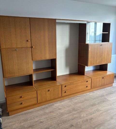Meuble bibliothque vintage scandinave 520 Mantes-la-Jolie (78)