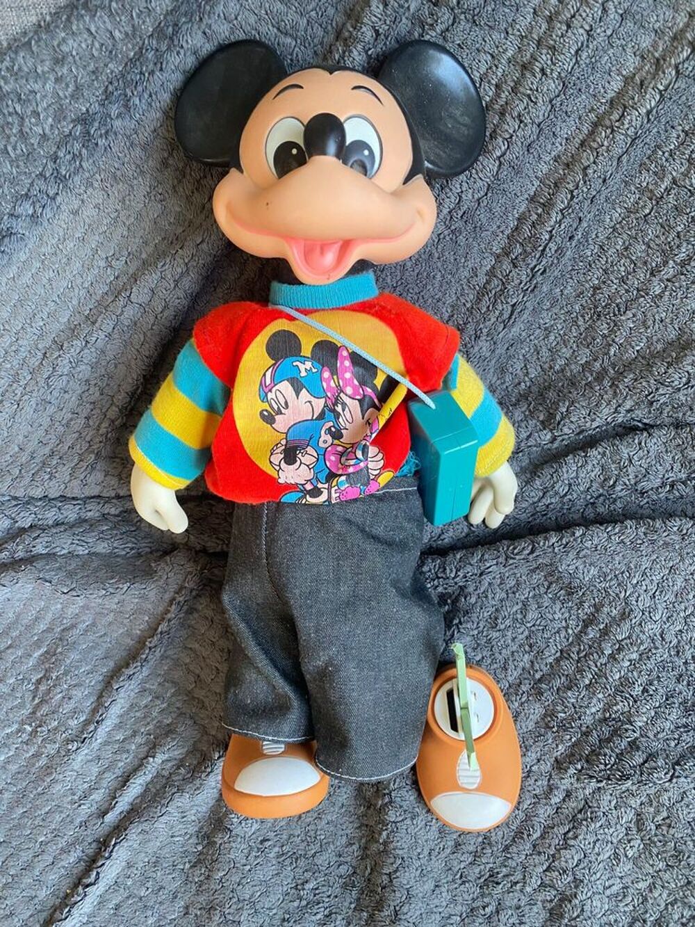 POUPEE MECANIQUE VINTAGE MICKEY JESMAR DYSNEY 1950 1960 