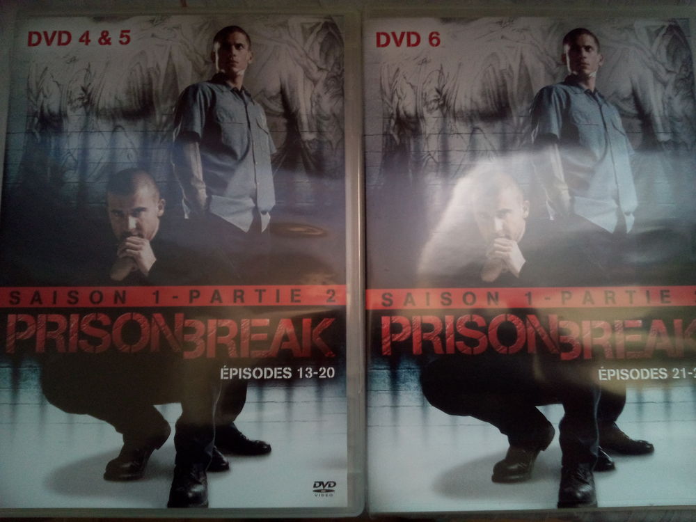 Coffret 3 DVD ? PRISON BREAK - Saison 1/Partie 2 DVD et blu-ray