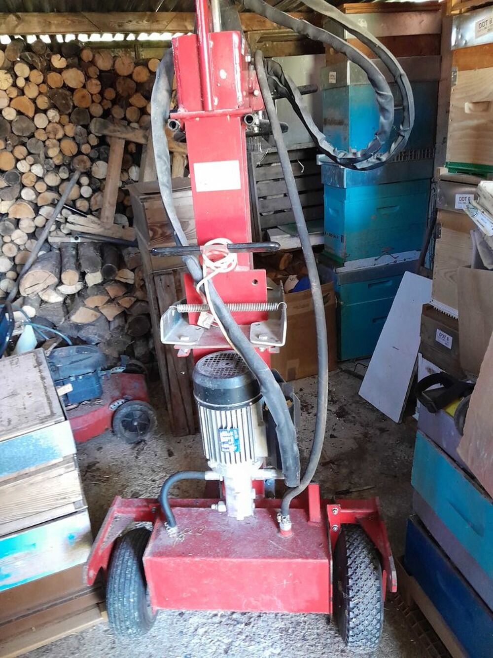 Fendeuse Verticale &agrave; Bois Bricolage