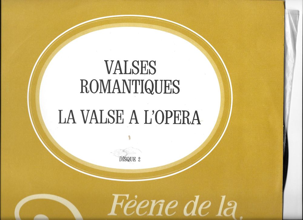 Vinyles 33 Tours - F&eacute;&eacute;rie de la Valse CD et vinyles