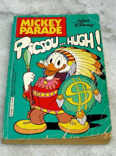 Mickey Parade n° 72 : Picsou Hugh - 1985 4 Argenteuil (95)