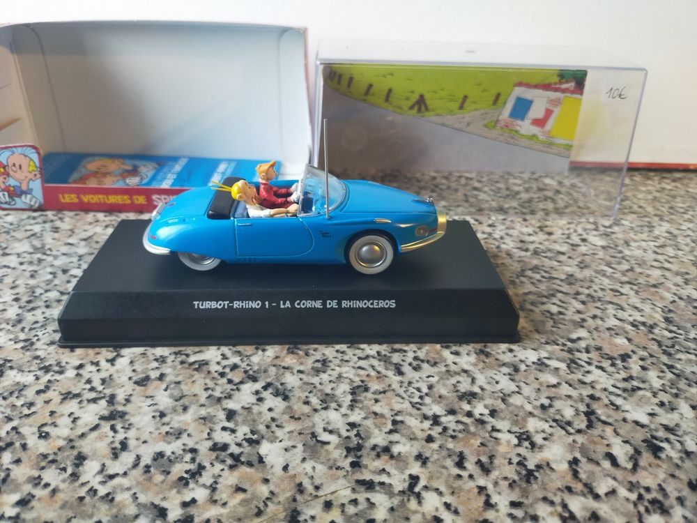 miniature Turbot-Rhino de Spirou et Fantasio
