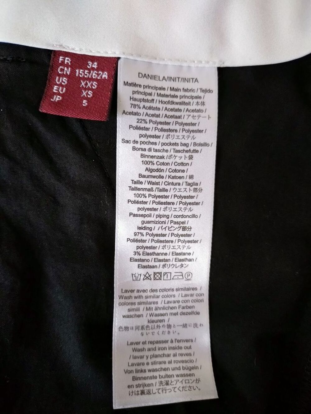 pantalon noir femme Comptoir des Cotonniers Vêtements