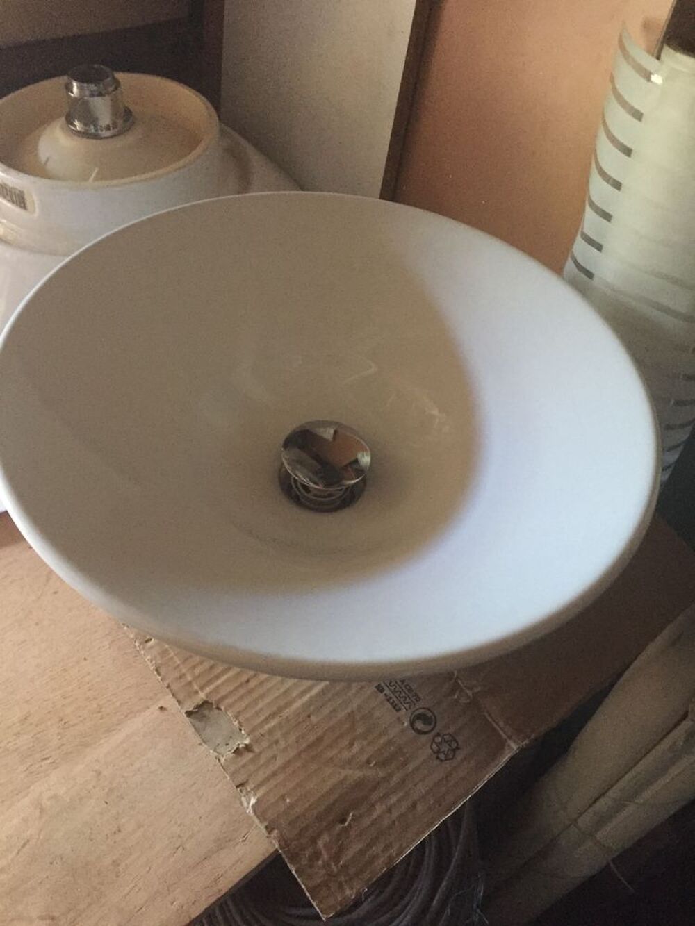 VASQUE LAVABO 42CM A POSER Bricolage