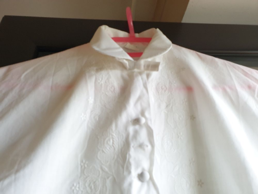 Top/chemisier blanc sans manches, vintage Vêtements