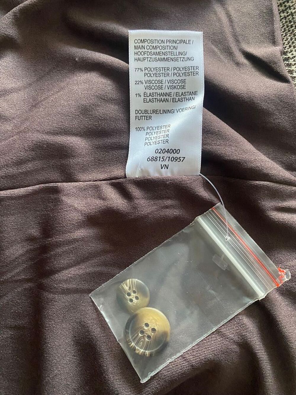 Blazer doubl&eacute; Damart T50 neuf Vêtements