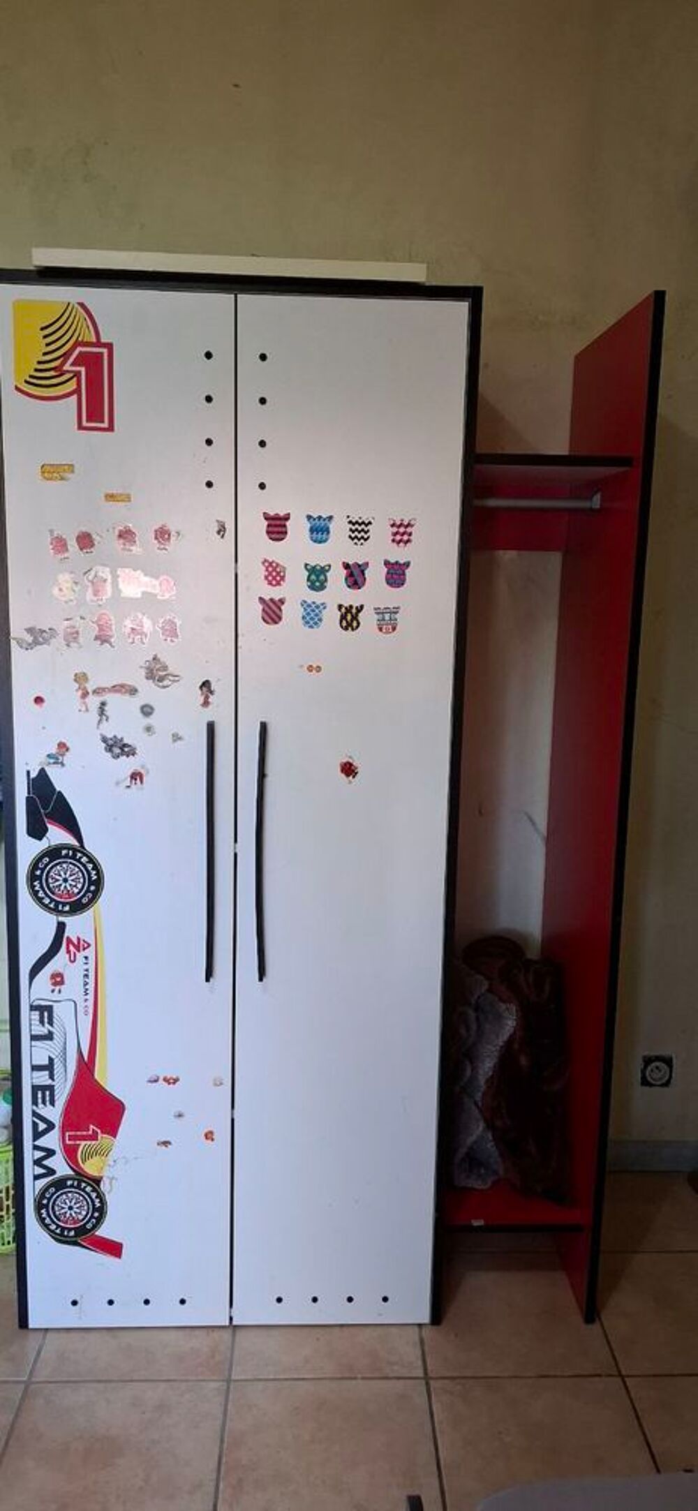 Chambre compl&egrave;te enfant formule 1 Meubles