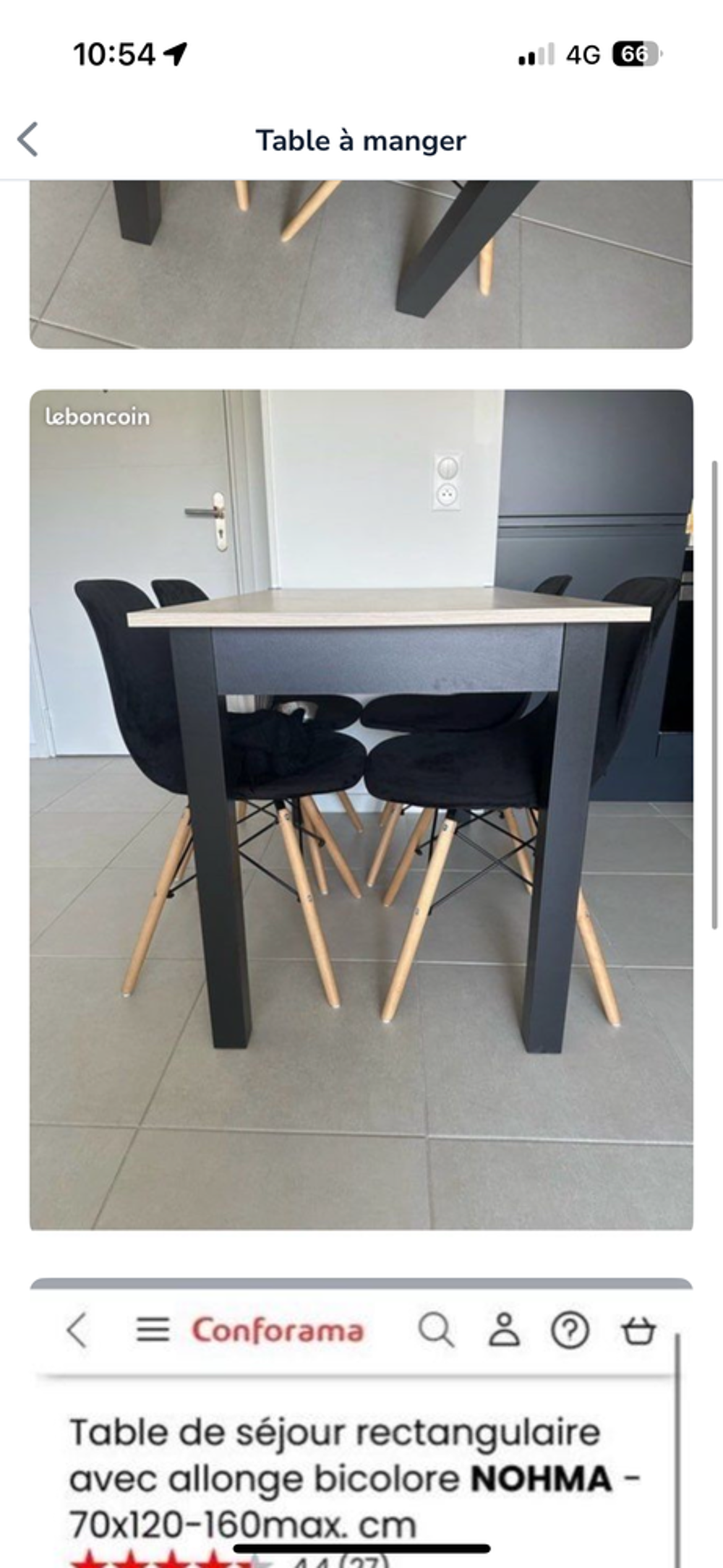Table avec rallonge Meubles