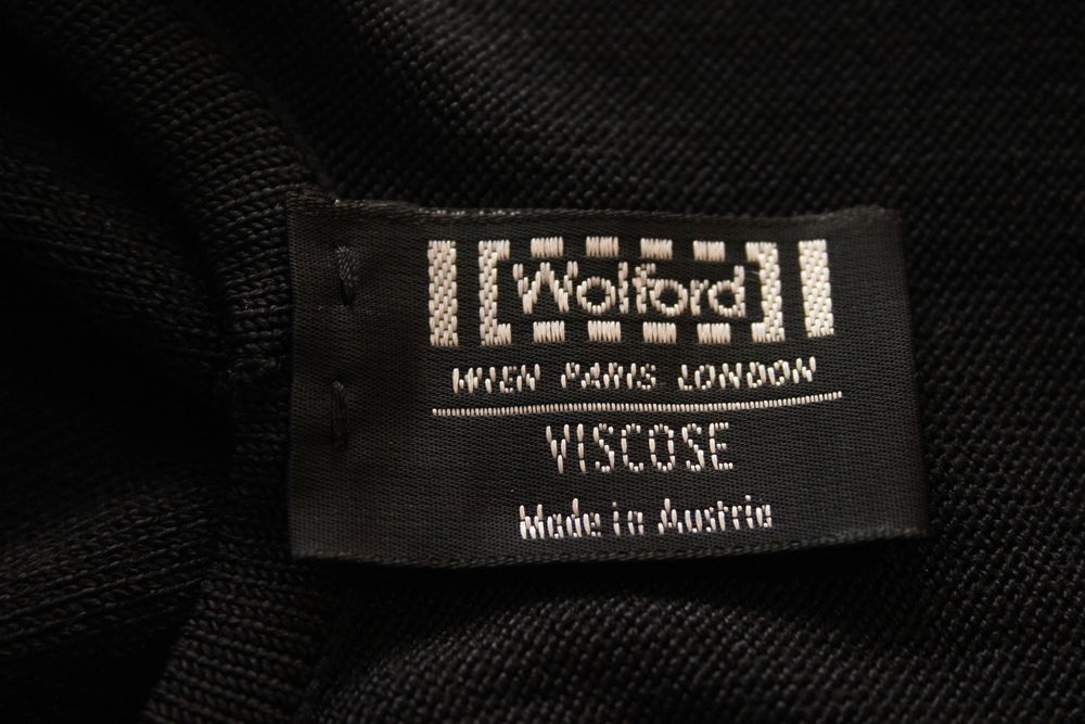 Robe longue noire WOLFORD T.S (36/38) Vêtements
