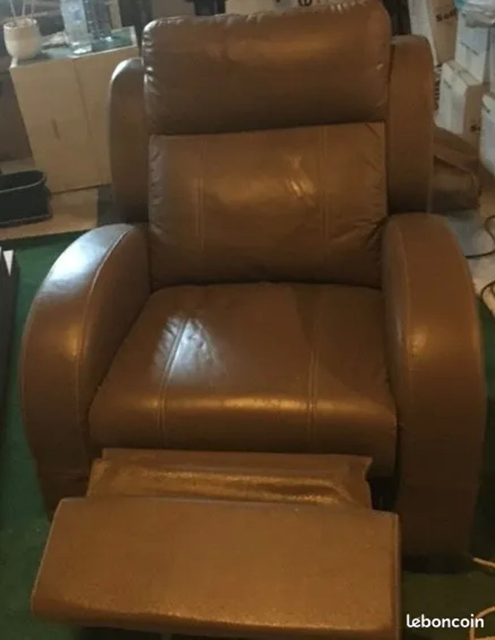 Fauteuil relax cuir Meubles