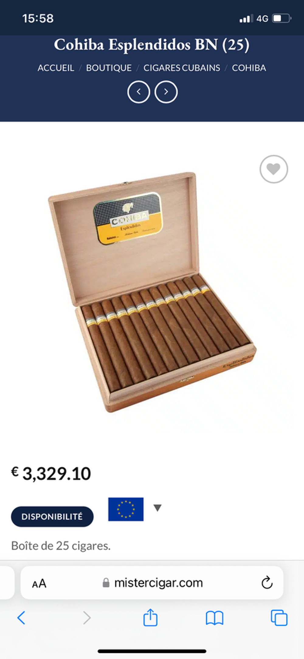 Cohiba esplendidos 