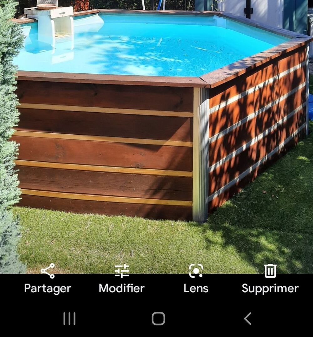 Piscine bois hors sol Jardin