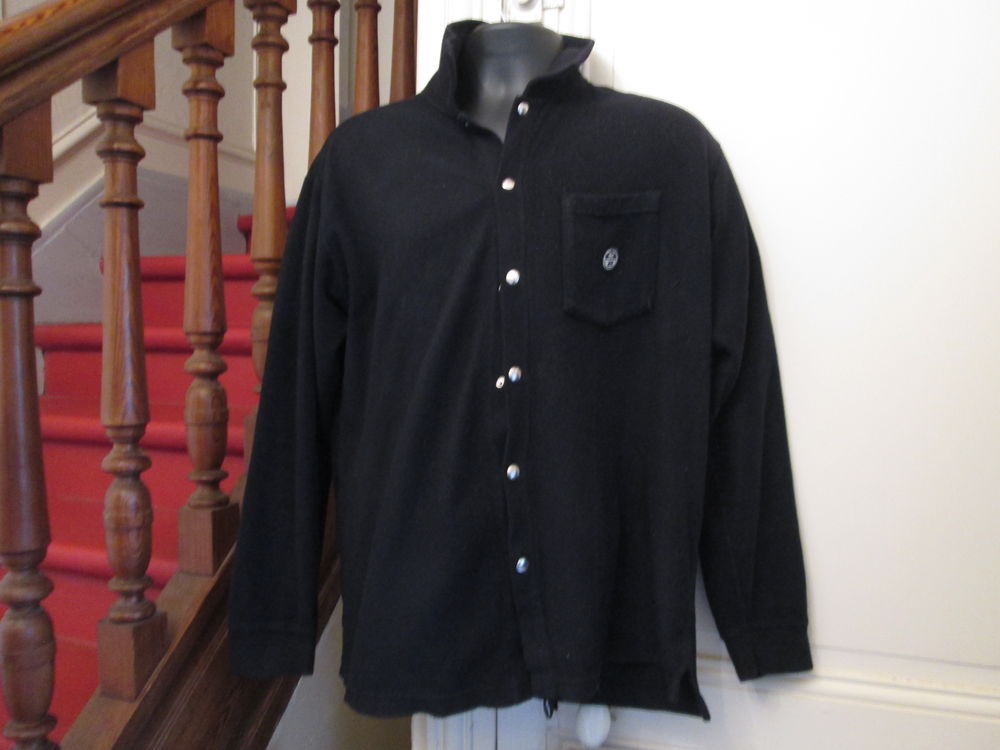 Veste polaire noire boutons North Sails Vêtements