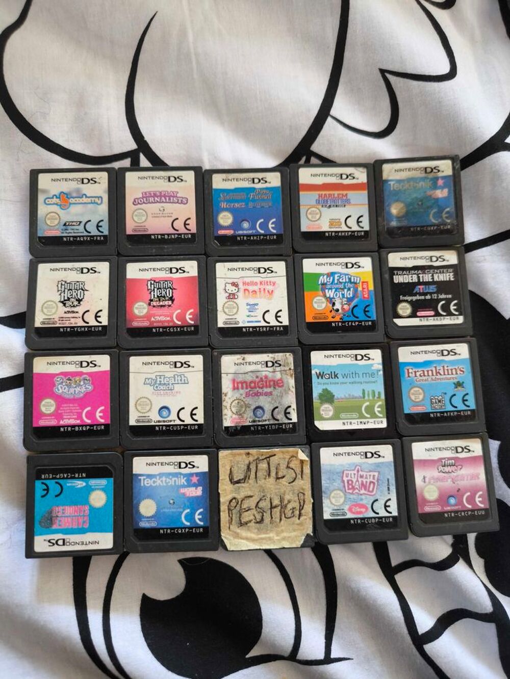 jeu Nintendo ds sans bo&icirc;te Consoles et jeux vidos