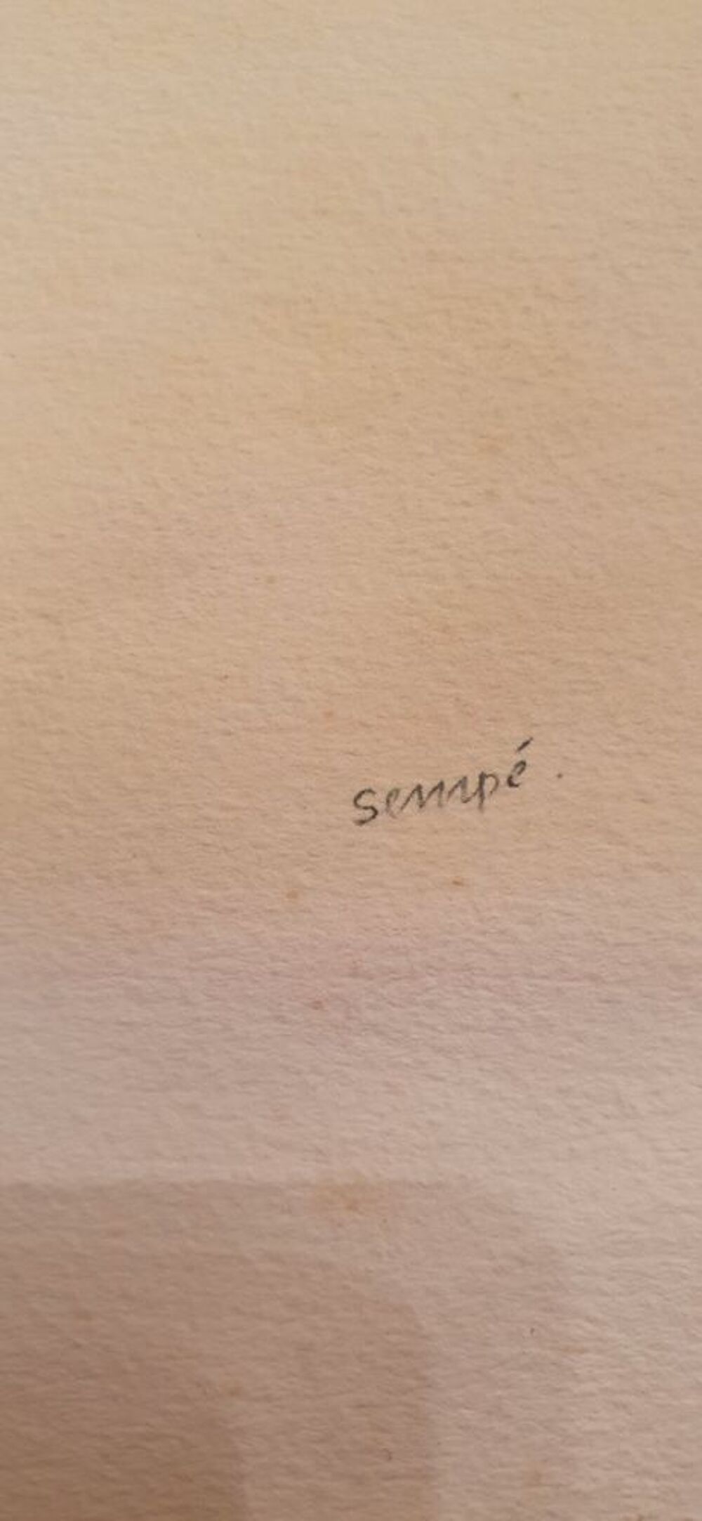 Peinture Semp&eacute; Jean-Jacques 