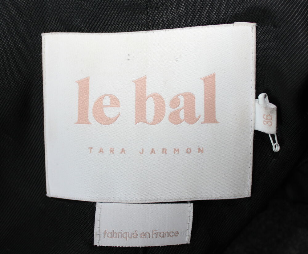 Veste &agrave; revers brod&eacute; TARA JARMON T.36 Vêtements
