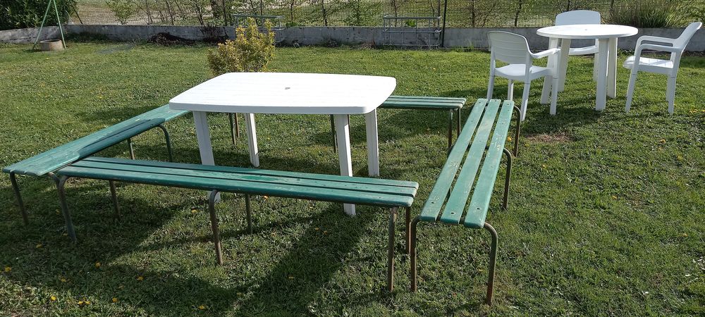 Banc d'ecole Jardin