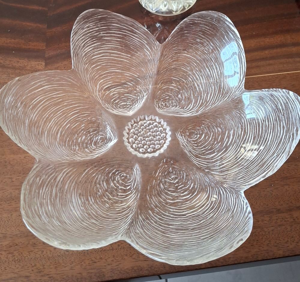 Vase en Cristal d'Arques et / ou coupe &agrave; fruits en verre. Décoration