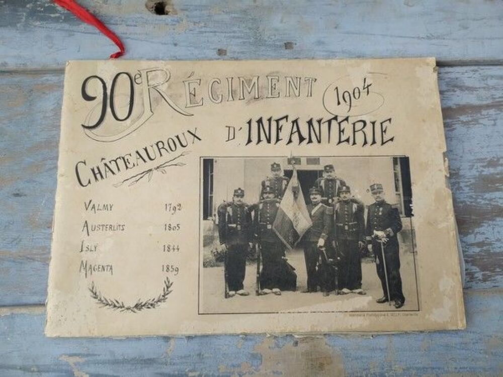 Album Photographies Militaires 90&egrave;me Infanterie Ch&acirc;teauroux 