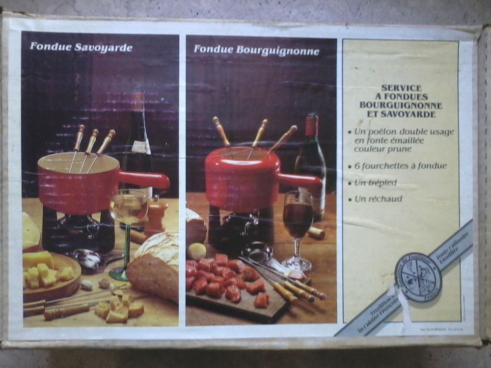 Service &agrave; Fondue Bourguignonne ou Savoyarde Cuisine