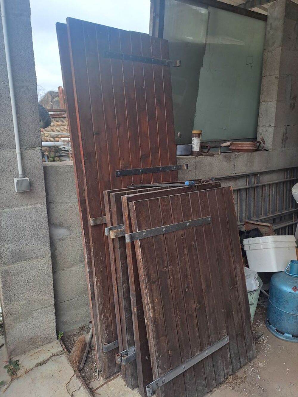 volets bois Bricolage