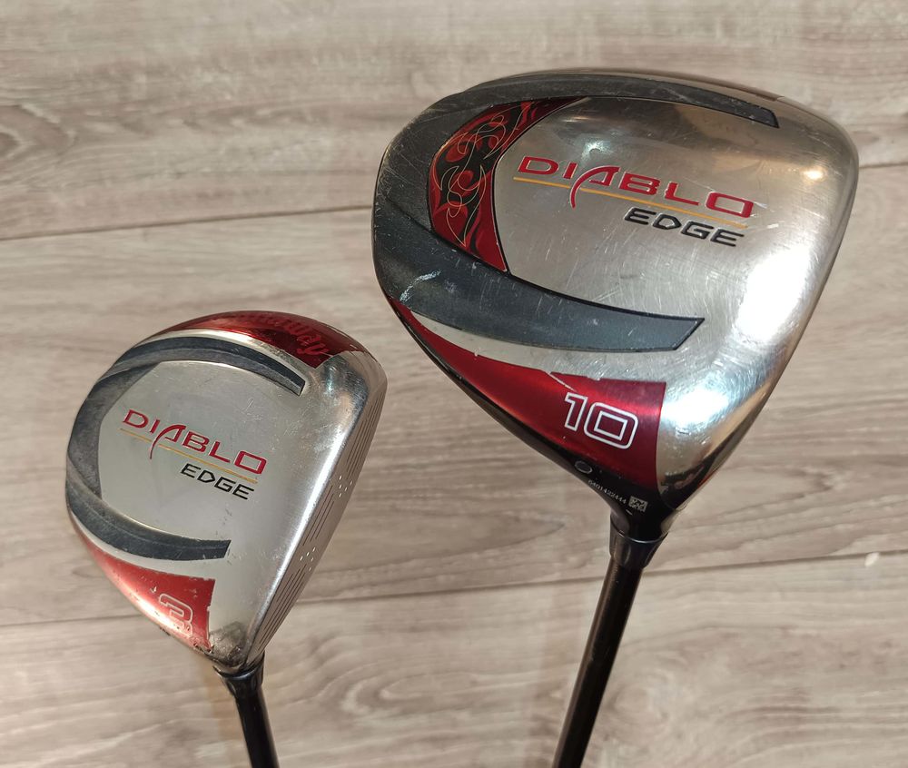 Driver 10&deg;&amp; Bois 3 Callaway Diablo Edge pour Homme TBE Sports
