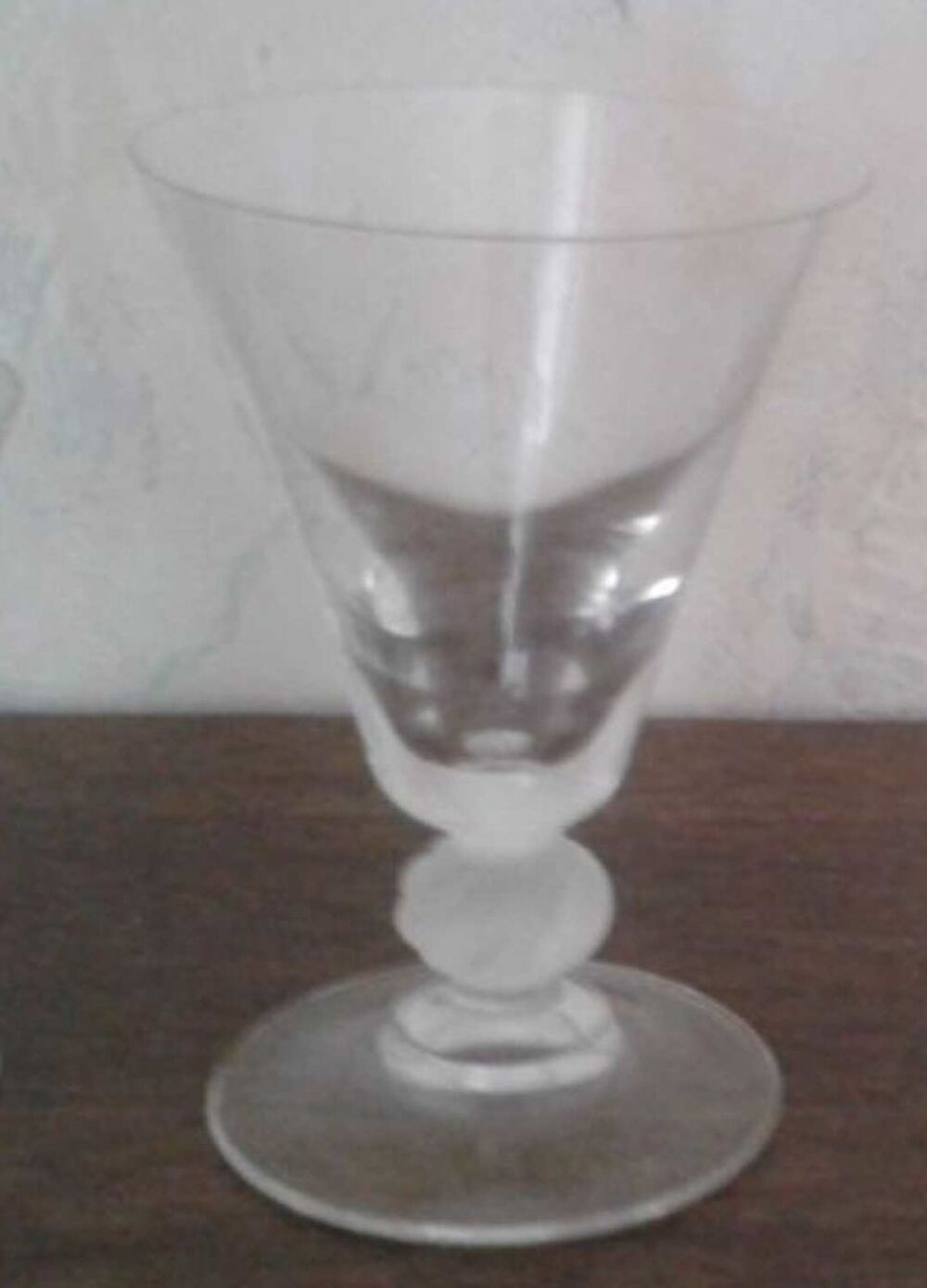 LOT VERRES CRISTAL Décoration