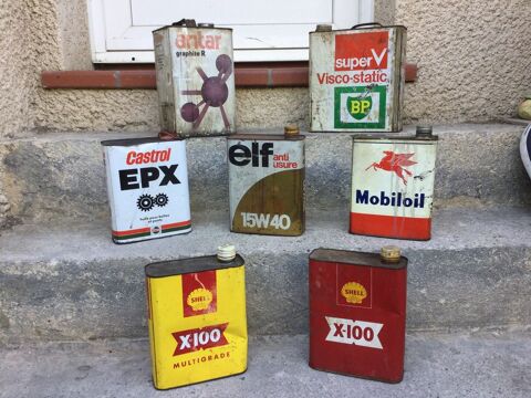 Bidons anciens (Lot de 7) 70 Toulouse (31)
