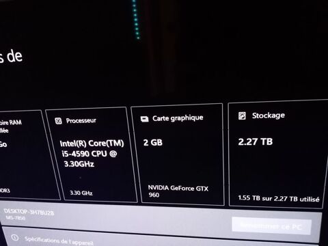 PC Gaming 16g ram - i5-  geforcegtx 960 2g
80 Drancy (93)