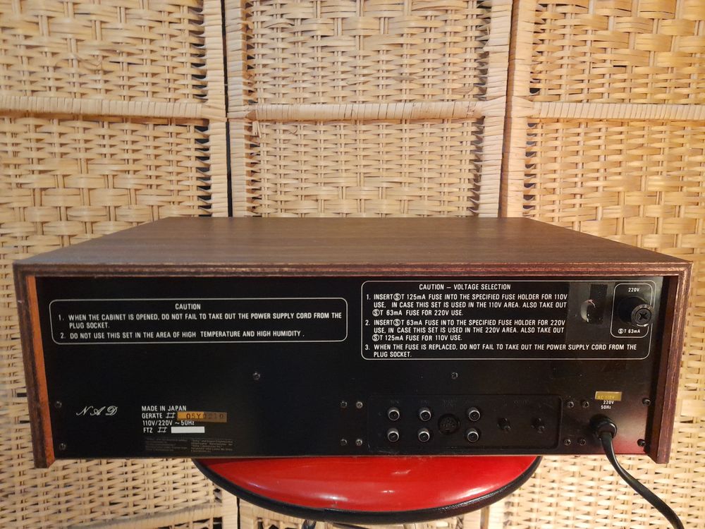 Platine cassette vintage NAD 900 parfait &eacute;tat Audio et hifi